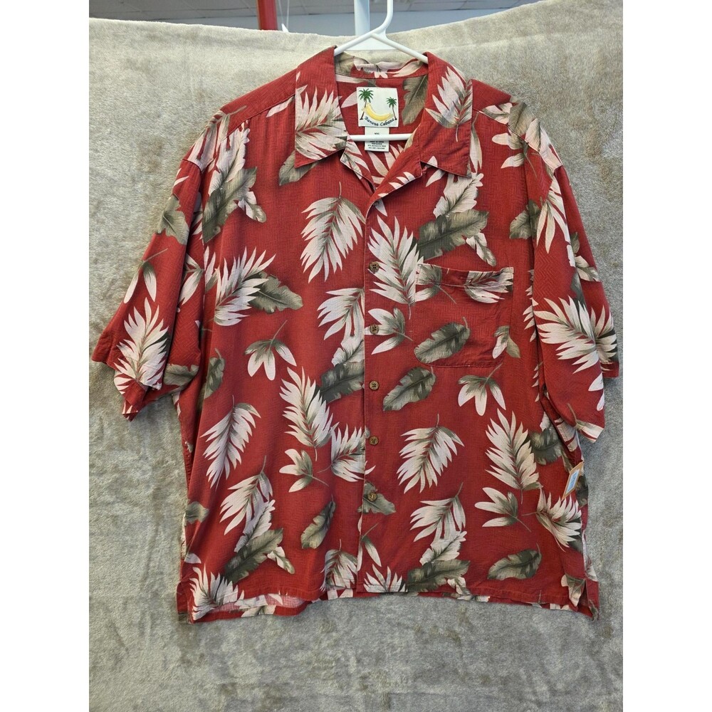 Banana Cabana silk shirt